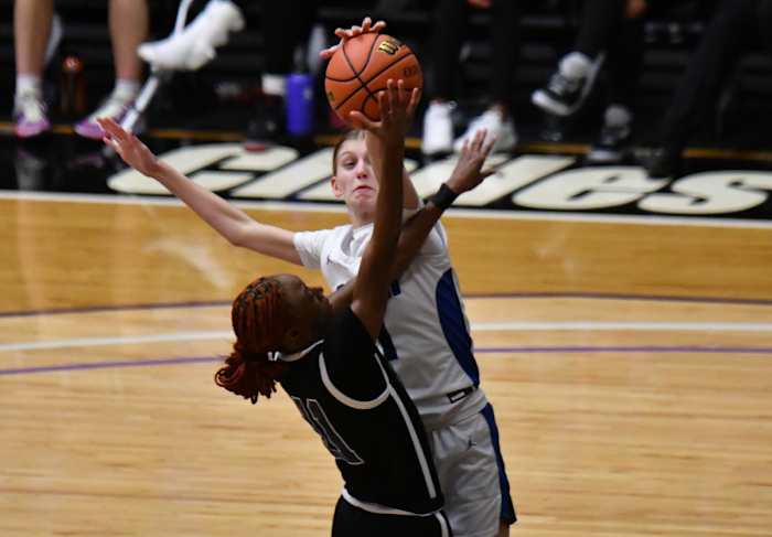 Benson South Medford girls basketball Taylor Balkom 31